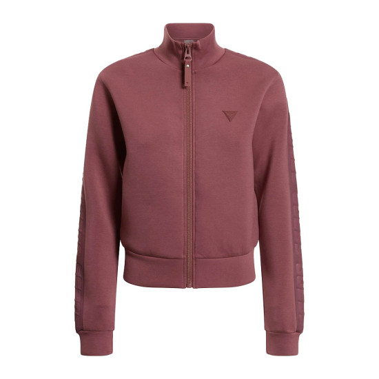Guess Γυναικεία ζακέτα New Allie Scuba Zip Sweatshirt